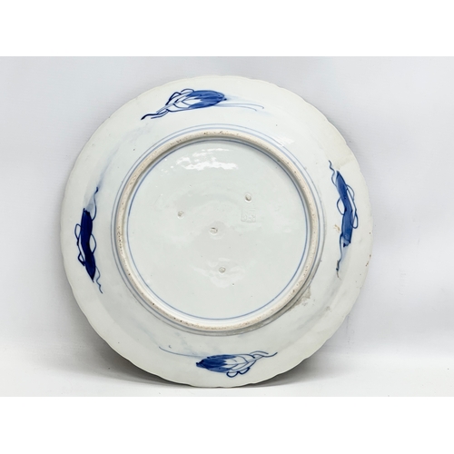 162 - Yamatoku. A large Late 19th Century Japanese Imari charger. Yamatoku mark. Meiji Period (1868-1912) ... 