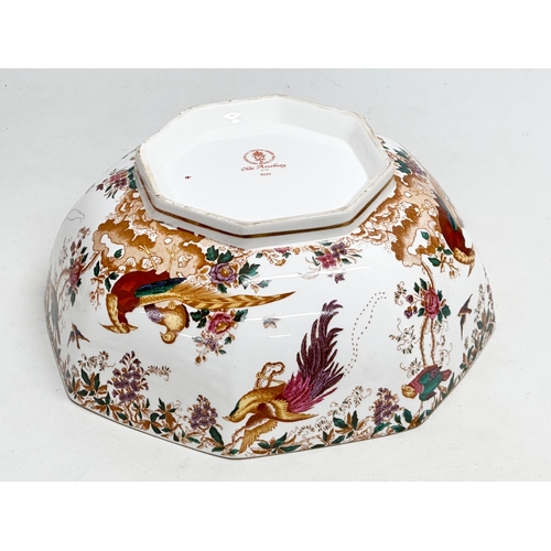 201 - A large Royal Crown Derby ‘Olde Avesbury’ bowl. 27.5x11.5cm.