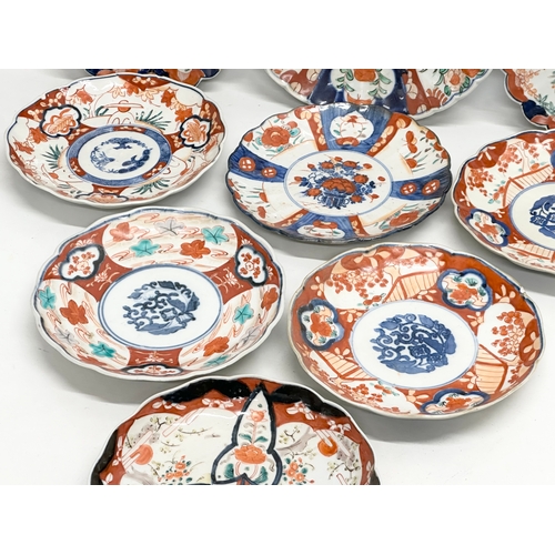 167 - A collection of Late 19th Century Japanese Imari plates. Meiji Period (1868-1912) 28.5cm. 22cm. 21cm... 