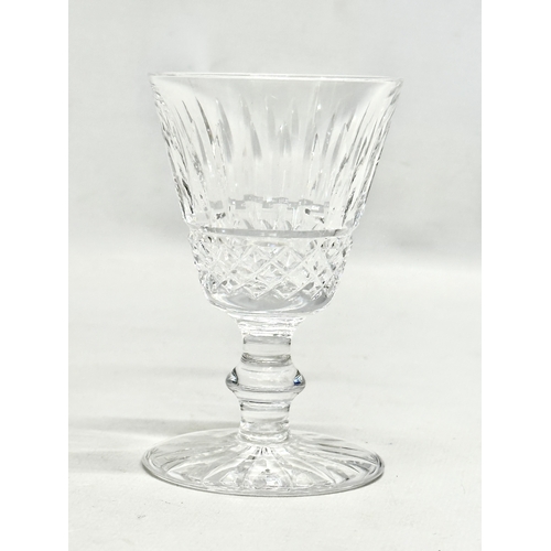 282 - A set of 4 Waterford Crystal ‘Tramore’ port glasses. 6.5x10cm.