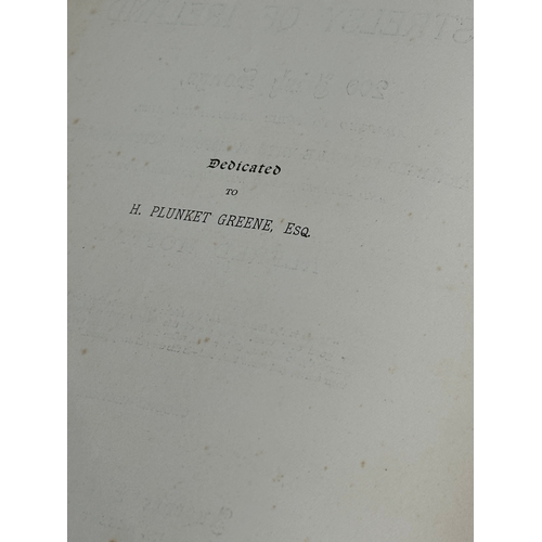 319 - The Minstrelsy of Ireland. By Alfred Moffat. 2nd edition. 1897. 200 Irish Songs.