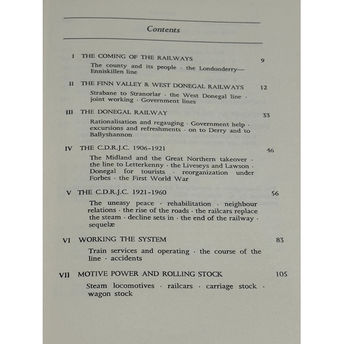 323 - The County Donegal Railways. By Edward M. Patterson D.Sc. M.R.I.A 1962.