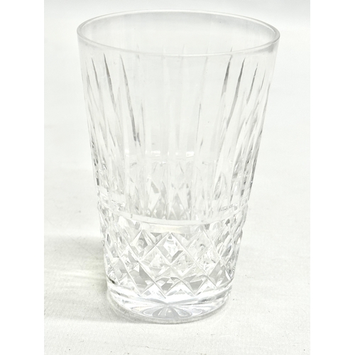 338 - A set of 6 Waterford Crystal ‘Maeve’ tumbler glasses 9.5cm.