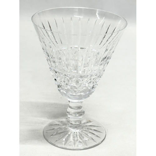 340 - A set of 3 Waterford Crystal ‘Tramore’ wine glasses. 10x14cm.