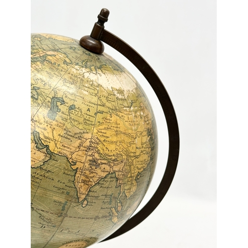 30 - Bacon’s Excelsior Globe. A good quality Early 20th Century tabletop globe. 20x35cm.