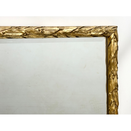 292 - A good quality vintage gilt framed mirror. The Steying Looking Glass Company. 81.5x56cm