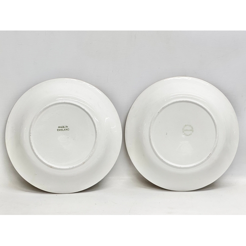 374 - Sheldon & Buckley. A pair of Early/Mid 20th Century shallow bowls. V. Bernard. By Sheldon & Buckley.... 