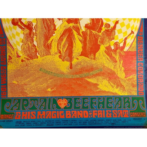 478 - A 1st Original The Doors/Captain Beefheart Family Dog Poster. 1967. 35.5x50.5cm.