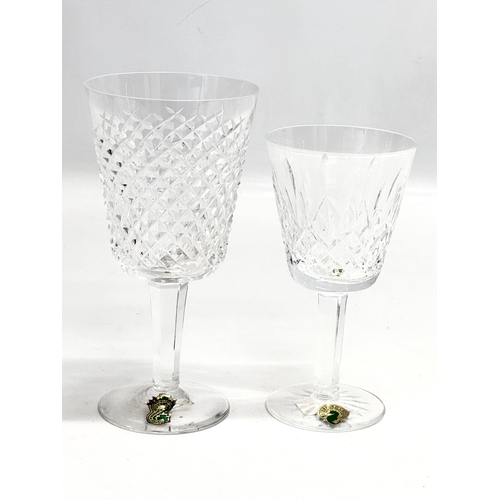 77 - 8 Waterford Crystal drinking glasses.