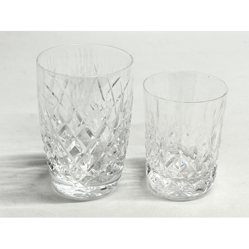 77 - 8 Waterford Crystal drinking glasses.