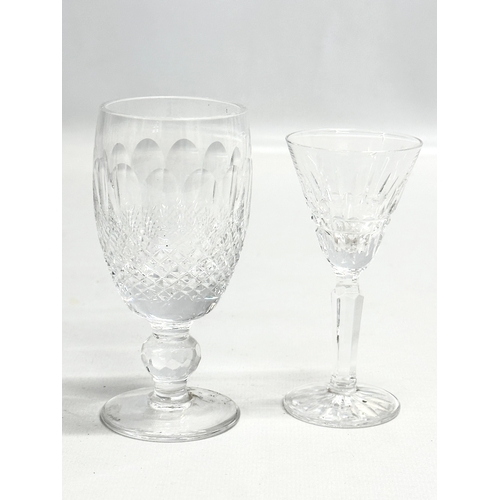 77 - 8 Waterford Crystal drinking glasses.