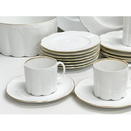 61 - A 47 piece Rosenthal Group “Classic Rose” dinner service.