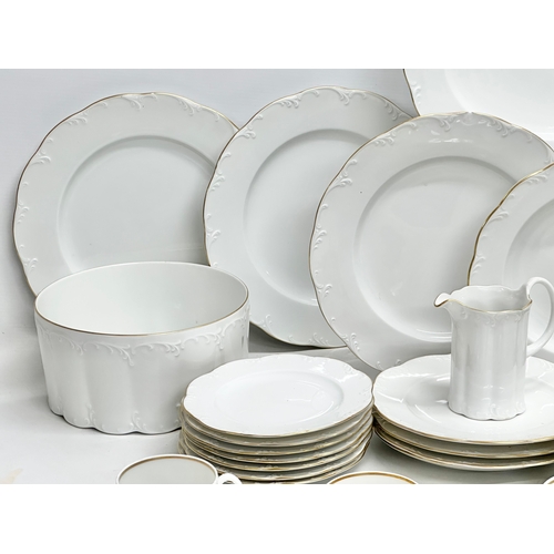 61 - A 47 piece Rosenthal Group “Classic Rose” dinner service.