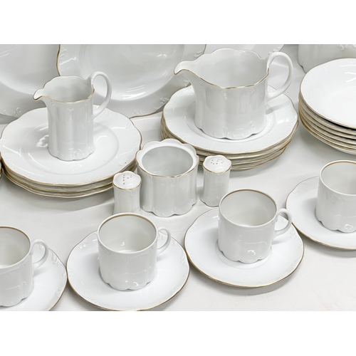 61 - A 47 piece Rosenthal Group “Classic Rose” dinner service.