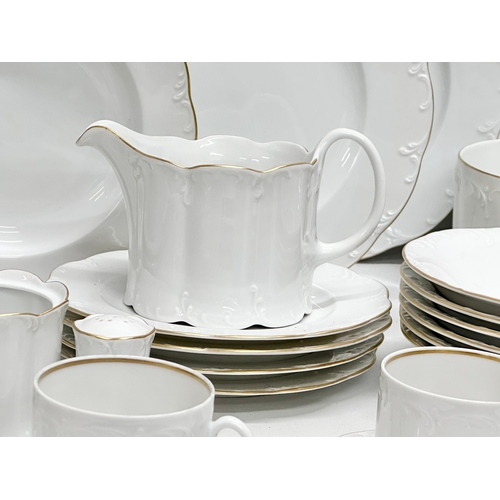 61 - A 47 piece Rosenthal Group “Classic Rose” dinner service.