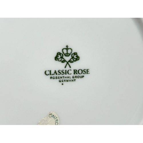 61 - A 47 piece Rosenthal Group “Classic Rose” dinner service.