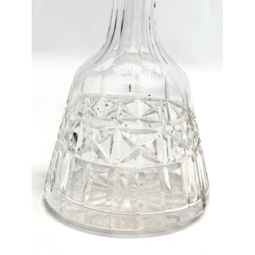 82 - A Waterford Crystal “Kylemore” decanter. 31cm