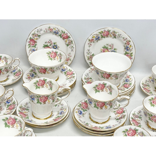 435 - A 35 piece Royal Stafford “Rochester” tea service.