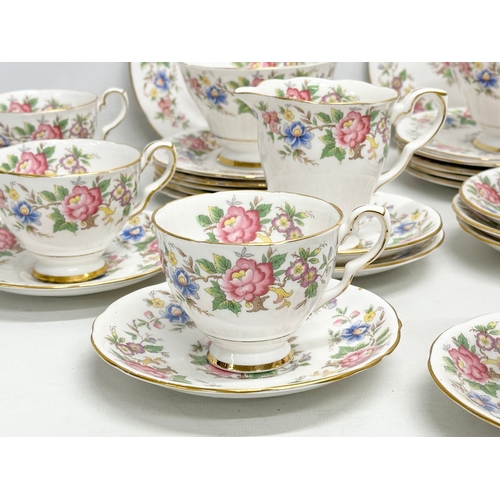 435 - A 35 piece Royal Stafford “Rochester” tea service.