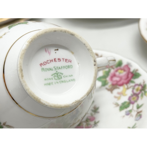 435 - A 35 piece Royal Stafford “Rochester” tea service.