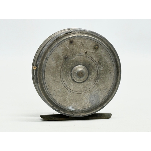 107 - An Early 20th Century Hardy Bros LTD “Uniqua” fly fishing reel.