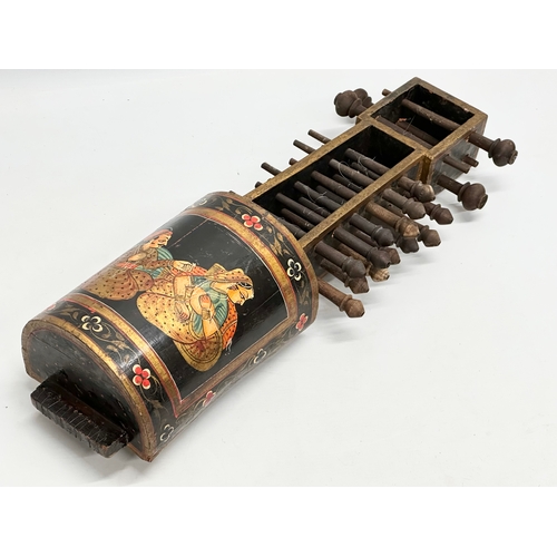 33 - A Mid/Late 19th Century Indian sindhi sarangi/sarangiya langa. West Rajasthan. 57cm