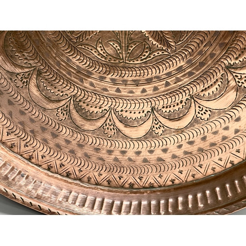 171 - A very large Late 19th/Early 20th Century Moroccan copper tray. 67cm