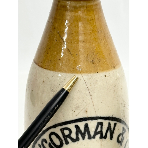 452 - 2 stone bottles. A O’Gorman & Co Ballymena stone bottle. A W.G. O’Doherty & Co Bottling Londonderry.... 