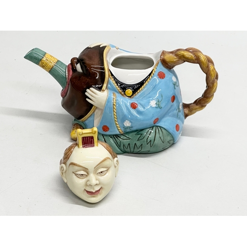 545 - A Limited Edition Minton Archive Collection “Chinaman Teapot” 620/2,500. 22x15cm.