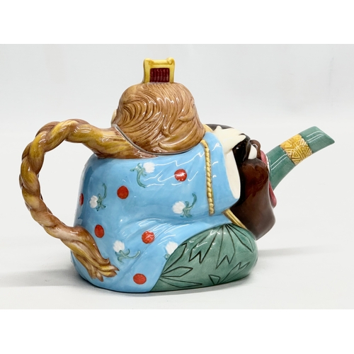 545 - A Limited Edition Minton Archive Collection “Chinaman Teapot” 620/2,500. 22x15cm.