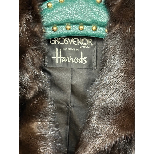 571 - Grosvenor for Harrods. A vintage fur coat.