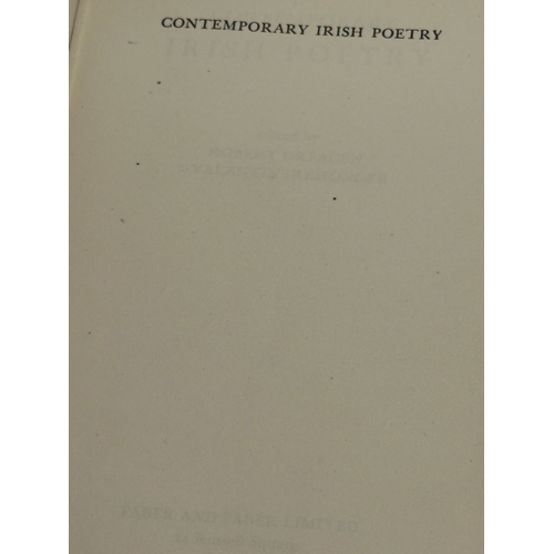 604 - Contemporary Irish Poetry. Robert Greacen & Valentin Iremonger. 1949.