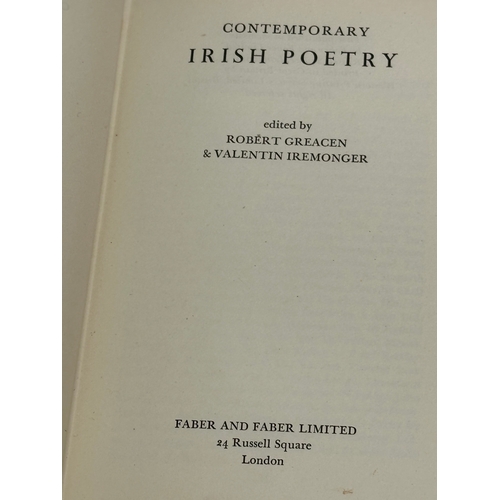 604 - Contemporary Irish Poetry. Robert Greacen & Valentin Iremonger. 1949.