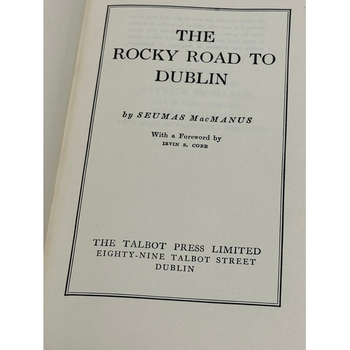 606 - The Rocky Road to Dublin. By Seamus MacManus. Talbot Press