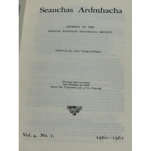 612 - Seancas Aromaca. Journal of the Armagh Diocesan Historical Society. Thomas O’Fiaich. Volume 4, No.1.... 