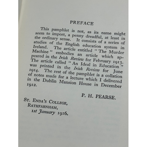 616 - Padraic H. Pearse. Political Weitings and Speeches. The Talbot Press LTD, Dublin. Reprinted 1966.