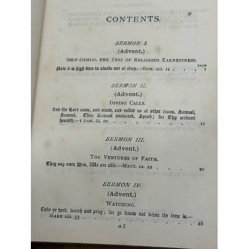 617 - Selection of Parochial and Plain Sermons by John He ray Newman B.D. 5th edition, 1891: Maynooth Coll... 