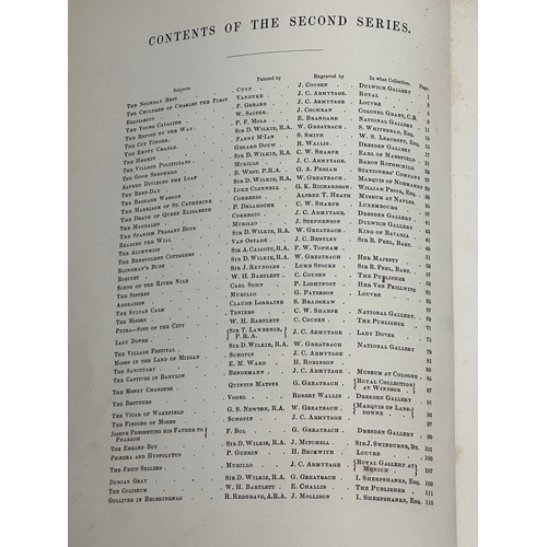 620 - Gems of European Art. The Best Pictures of The Best Schools. Edited by S.C.Hall, ESQ F.S.A. Seconds ... 