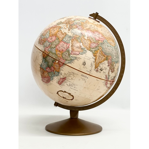 702 - World Classic Series. A tabletop globe. Replogle 12 inch diameter globe.