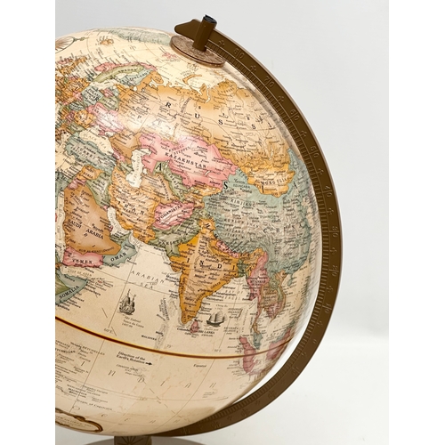 702 - World Classic Series. A tabletop globe. Replogle 12 inch diameter globe.