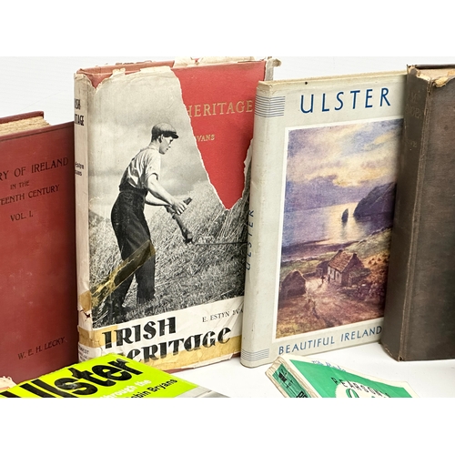 704 - A good collection of Irish books.