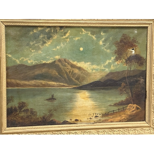 341 - A signed Late 19th/Early 20th Century oil on canvas. Signed J. L. Stoops. In original gilt frame. 51... 