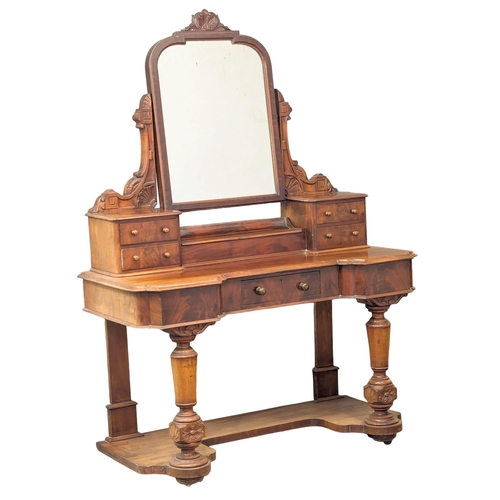 1104 - A Victorian mahogany duchess dressing table. Circa 1870-1880. 127x59x175cm(1)