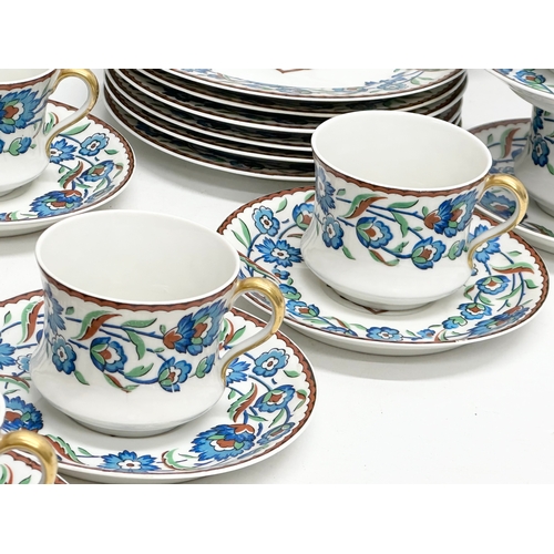 55C - Haviland & Co, Limoges. A rare 34 piece Early 20th Century tea service by haviland & Co, Limoges Fra... 