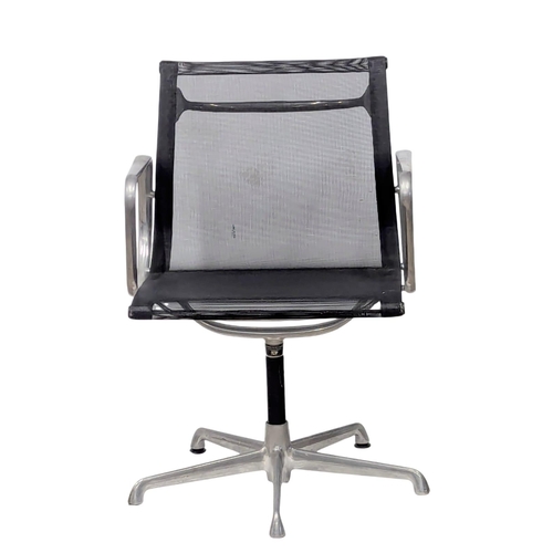 825 - An original ICF Eames model EA108 swivel desk chair(1)