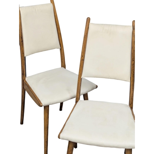 899 - A set of 4 Mid Century dining chairs(8)