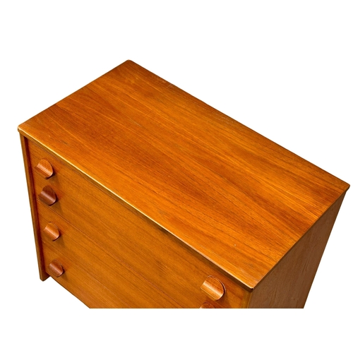 851 - A Mid Century teak “Cantata” chest of drawers. Designed by John & Sylvia Reid for Stag. 1960’s. 77x4... 