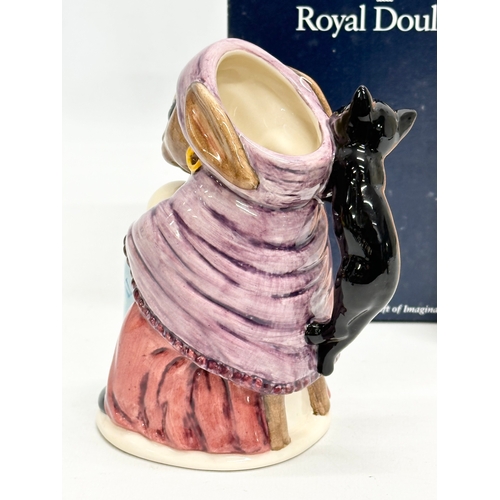 853 - A Limited Edition Royal Doulton “Fortune Teller Bunnykins” toby jug with box and certificate. 14cm