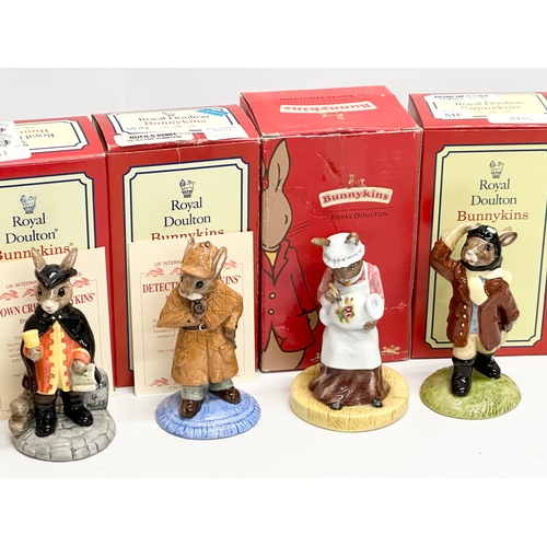 866 - 7 Limited and Special Edition Royal Doulton Bunnykins figurines with boxes. Special Edition Magician... 