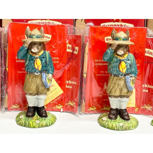 871 - Royal Doulton Bunnykins Scouts. A Limited Edition Royal Doulton Bunnykins “Centenary Scout” a Royal ... 